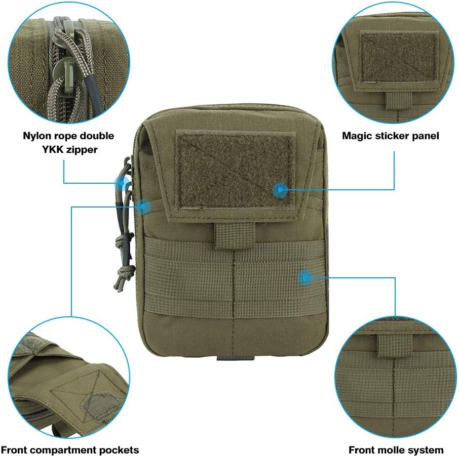 EXCELLENT ELITE SPANKER Molle Admin Pouch Military Utility Tool Pouch