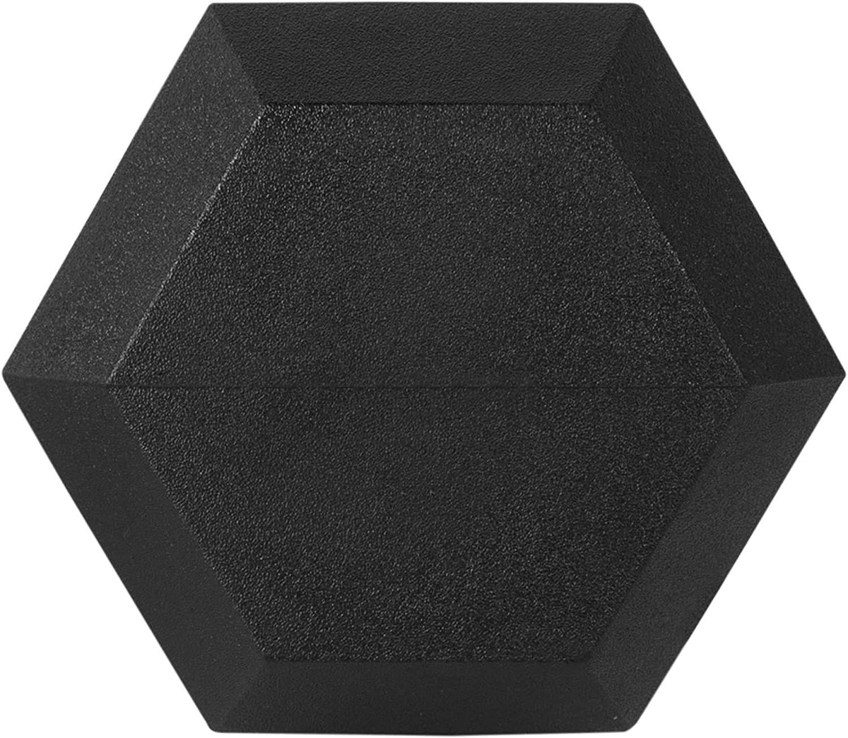 WF Athletic Supply Rubber Coated Dumbbells - Solid Steel Hex Weights for Muscle Toning | Home Gym Pair