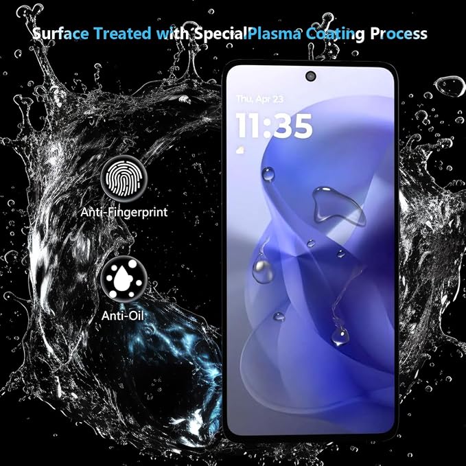 3+2 Pack Tempered Glass for Motorola Moto G Power Screen Protector