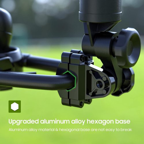 10L0L Heavy Duty Golf Push Cart Umbrella Holder - Universal Windproof Stand for Scooters, Strollers & Wheelchairs