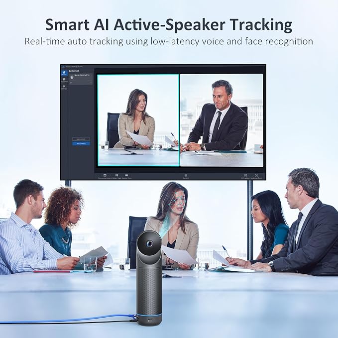 NexiGo Meeting 360 Ultra, Enhanced All-in-One Conference Camera System