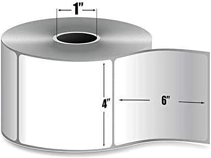 9527 Product 4x6 Direct Thermal Shipping Labels
