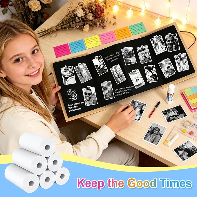 18 Rolls Kids Camera Paper Roll Refill Compatible