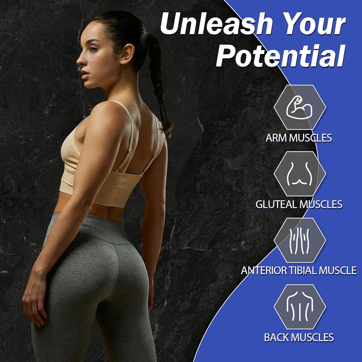 Skiennix Resistance Bands - 5 Levels of Resistance for Yoga, Pilates & Rehabilitation | Includes Woven Bag