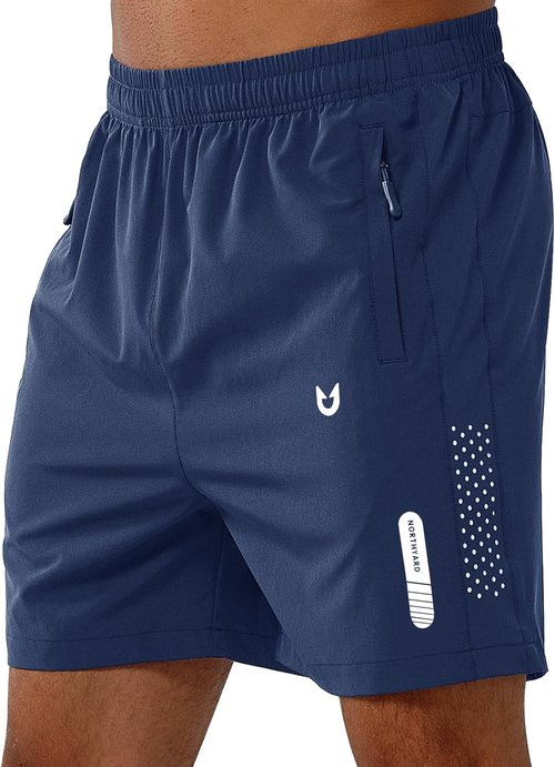 NORTHYARD Men's Athletic Running Shorts - Quick Dry Lightweight Gym Shorts | 5"/7"/9" Options