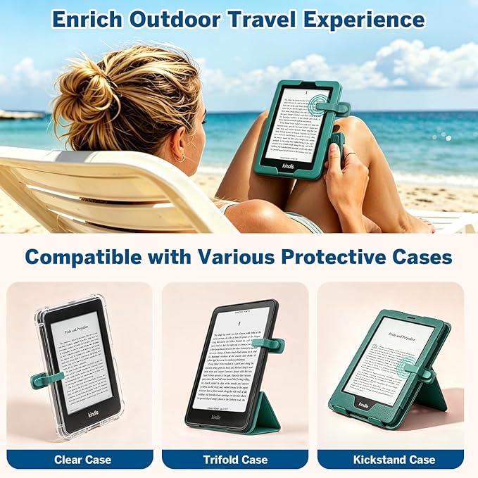 Page Turner Ring for Kindle, Remote Control for iPhone iPad Android Tablets