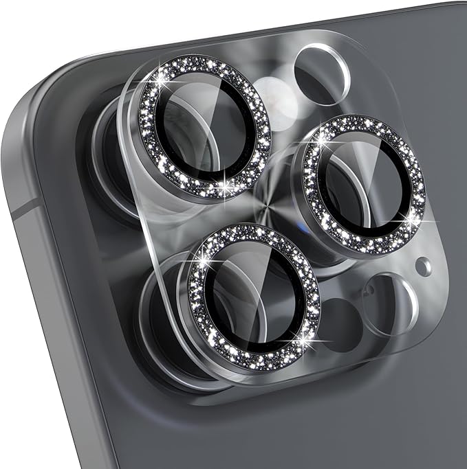 Choiche Compatible for iPhone 16 Pro/iPhone 16 Pro Max Camera Lens Protector