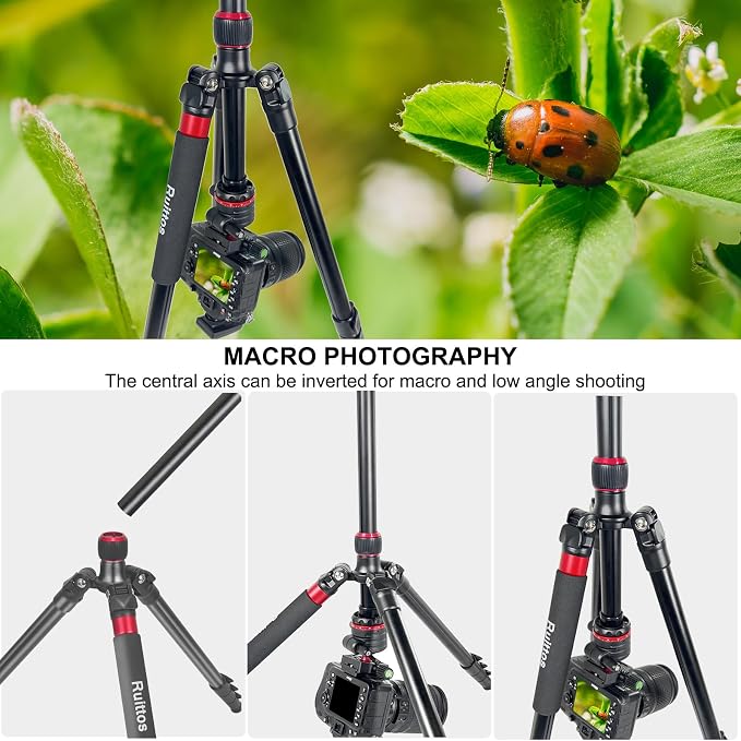 Travel Tripod, Video Camcorders, Action Cameras, Telescopes...8.8lbs