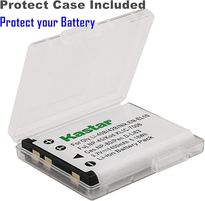 Kastar Li-42B Battery + Charger
