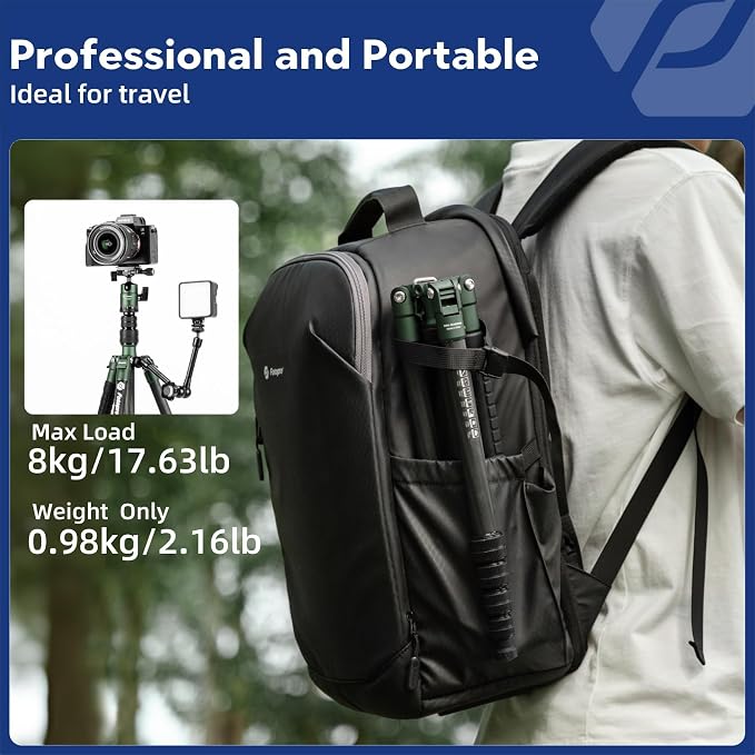 Fotopro 60inch Carbon Fiber Tripod Compact Camera Tripod