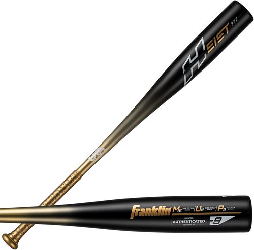 Franklin Sports Youth Baseball Bat - Heist Big Barrel Metal Bat for Ages 8-12 | 26" to 30" -9 & -10 Options