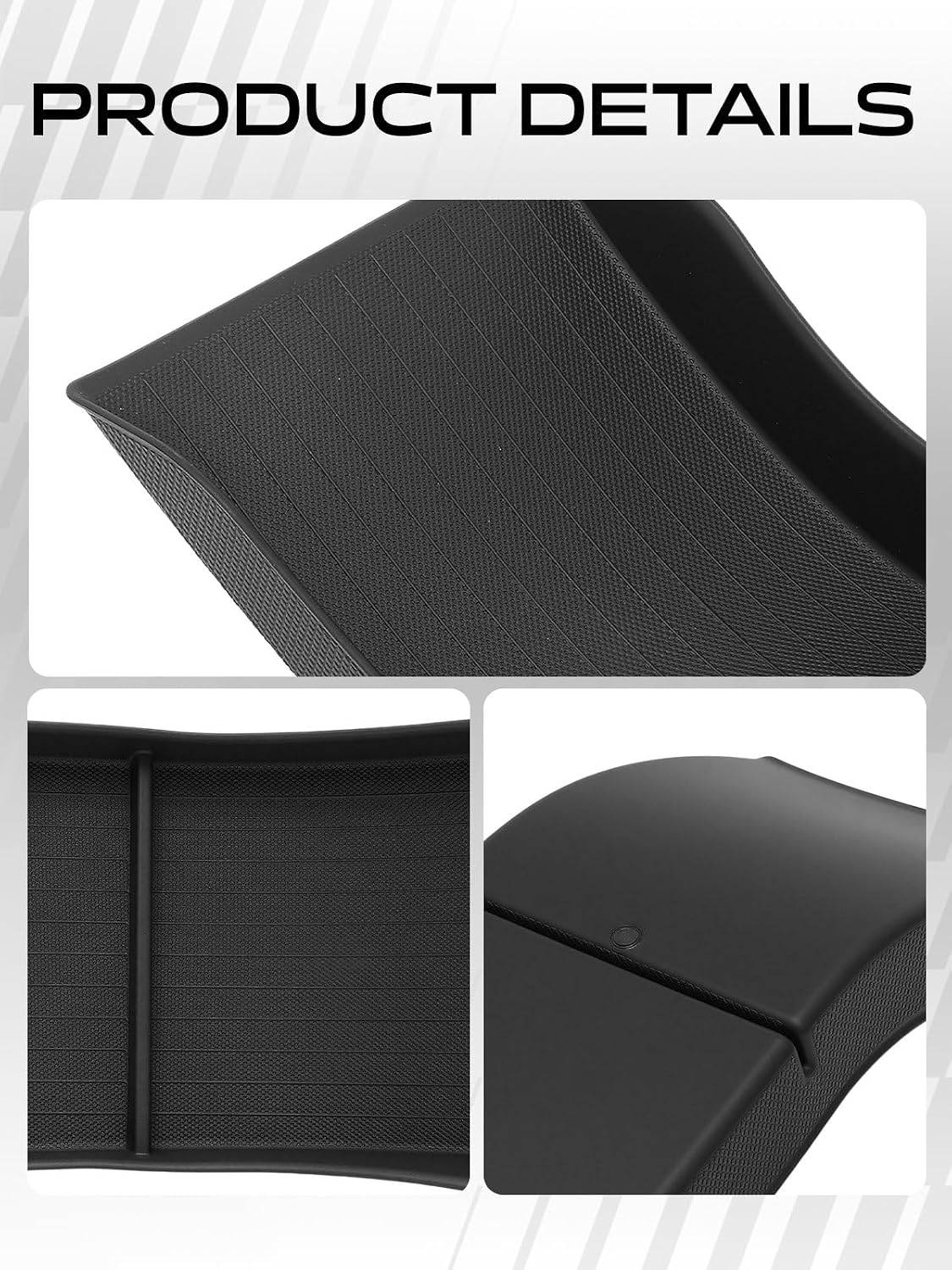 YHTAUTO Lower Center Console Organizer Tray for Tesla Model 3 & Model Y