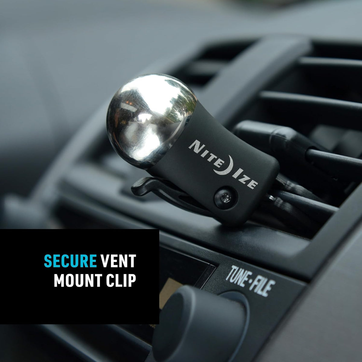Nite Ize Steelie Vent Mount - Additional Car Vent Mount for Cell Phones - Compatible Phone Accessories for Steelie Magnetic Phone Mounting System