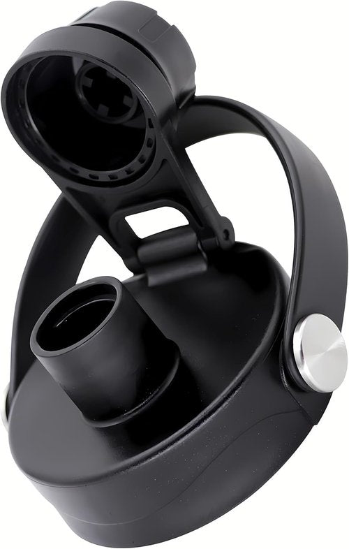 Hydro Flask Spout Lid - Replacement Chug Lid for Wide Mouth Water Bottles | Fits 18, 20, 32, 40, 64 oz (Black)