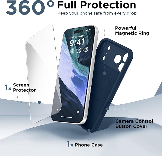 GolbinBox Magnetic for iPhone 17 Pro Max Case, Compatible