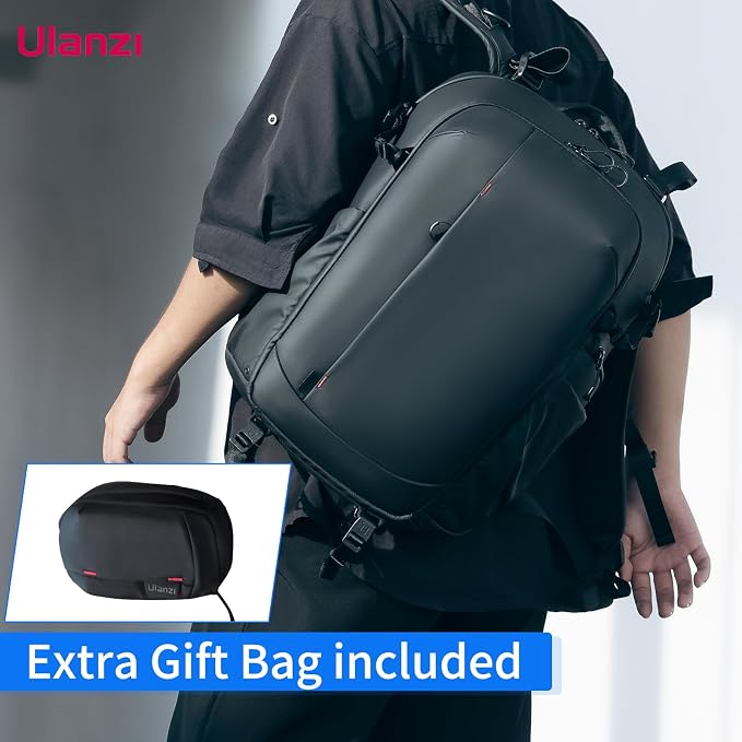UURig ULANZI BP09 Traker Camera Backpack • 22L • Versatile Camera Travel Bag •