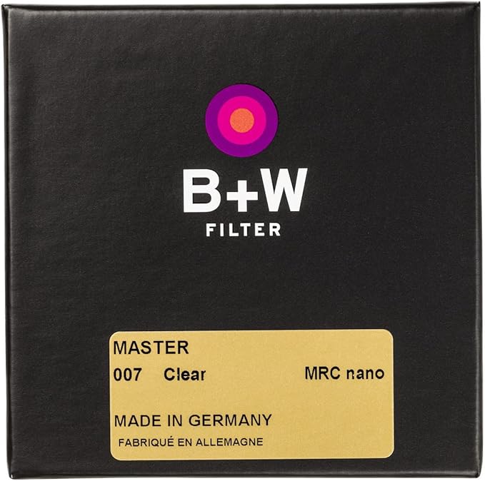 B+W 43mm Master Clear MRC Nano 007M Glass Filter