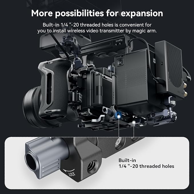 SmallRig Foldable V Mount Battery Plate, All-in One Mounting Solution