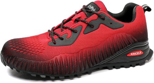Kricely Men's Trail Running Shoes - Versatile Hiking & Walking Sneakers | Casual Outdoor Footwear