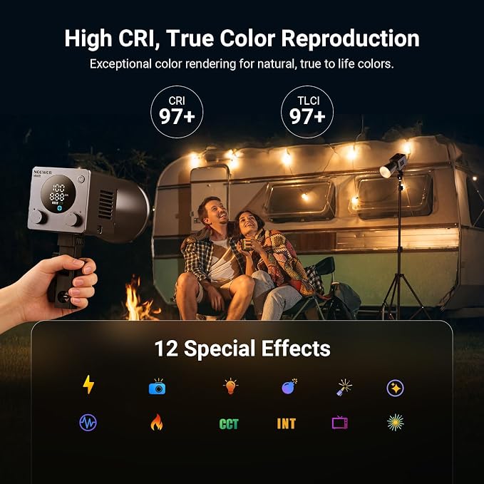 NEEWER 60W Mini LED Video Light