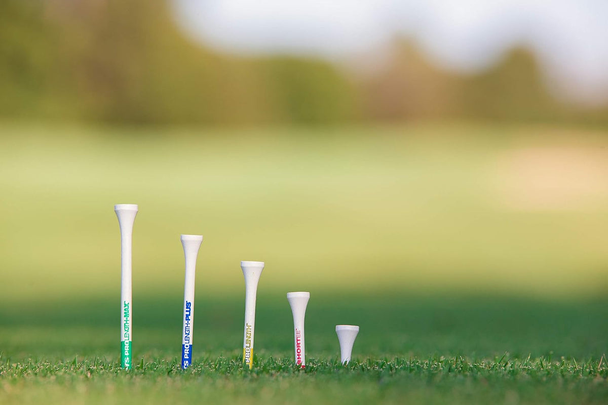 Pride Professional Tee System - ProLength Max 4-Inch Golf Tees for Enhanced Performance