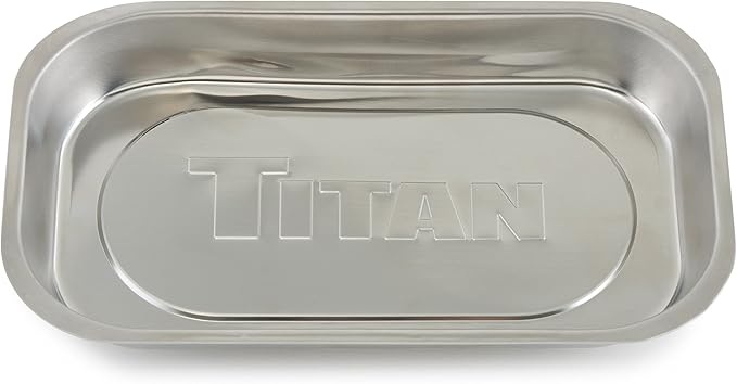 Titan 21265 Rectangular Magnetic Parts Tray (5-3/8 x 9-3/8)