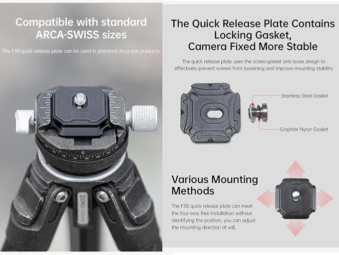 FALCAM F38 Quick Release Backpack Clip V2, Camera Strap Mount