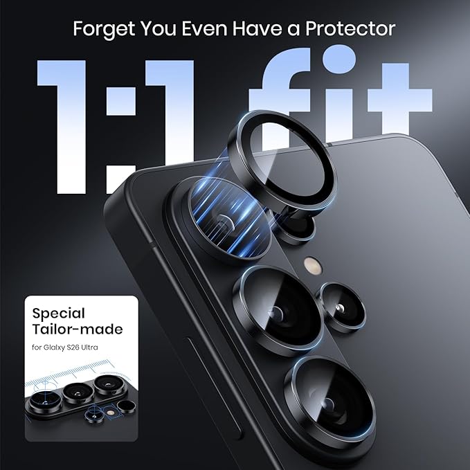 Hoerrye for Samsung Galaxy S26 Ultra Camera Lens Protector