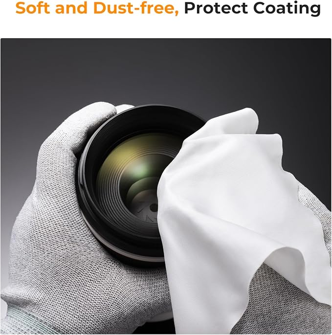 K&F Concept 95mm Lens Cap, 9-in-1 Center Pinch Lens Cover + Anti-Loss Keeper