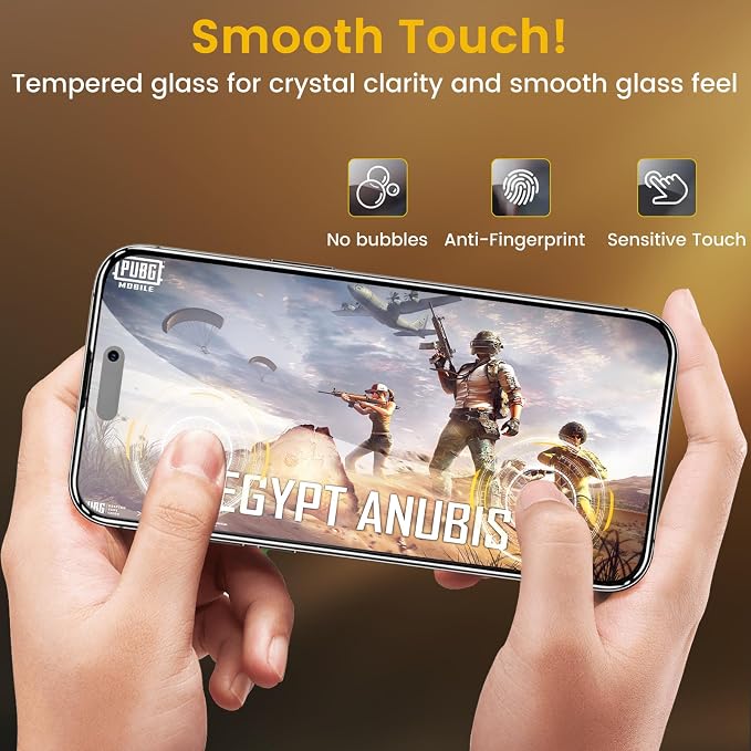 Romkasi 3 Pack Privacy Screen Protector