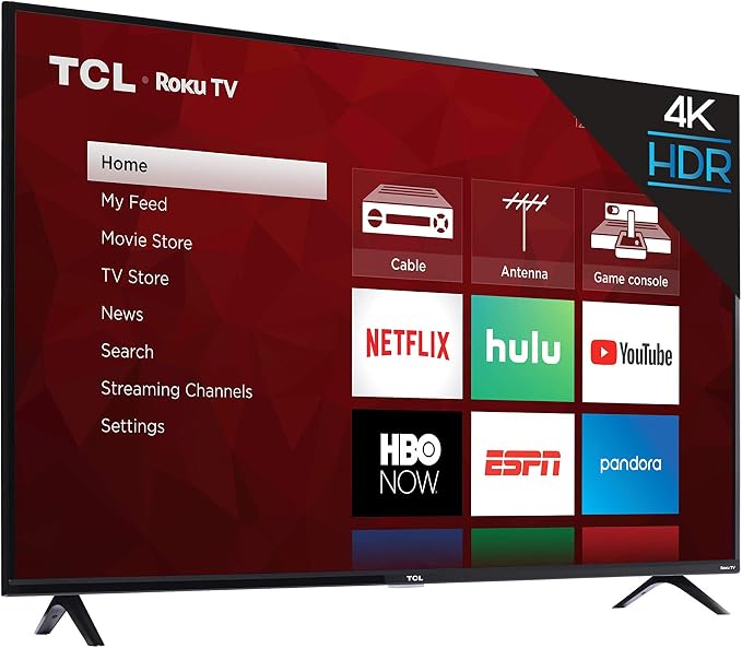 TCL 55S425 55 inch 4K Smart LED Roku TV (2019)