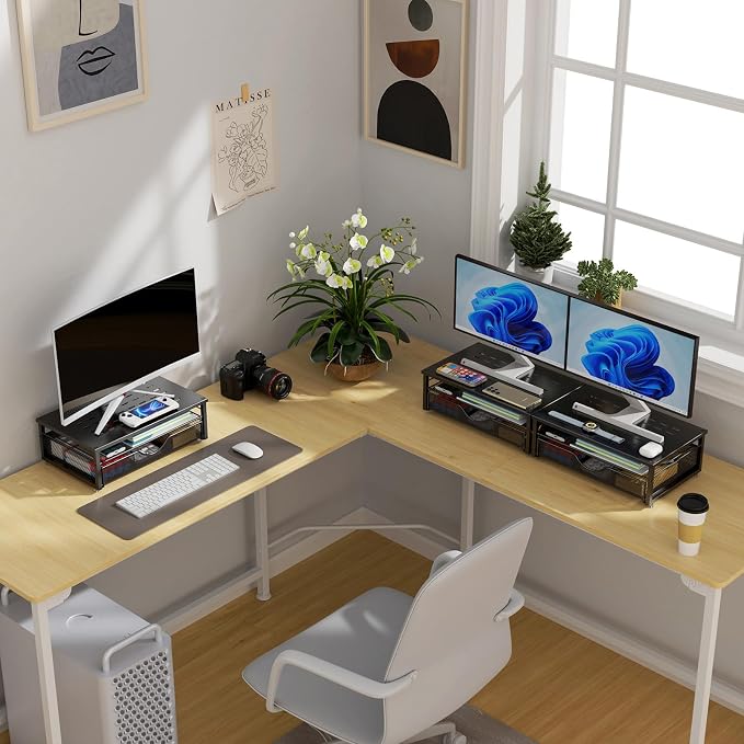 gianotter Computer Monitor Stand Riser, Desk Organizers and Accessories