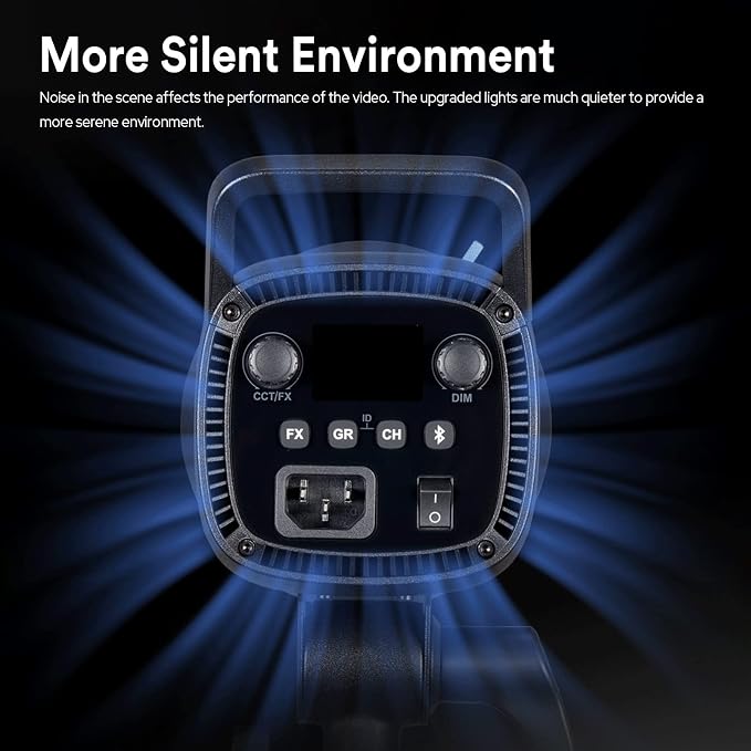 Godox SL60 SL60IID 70W LED Video Light, Cob Video Light Bowens Mount LED Studio