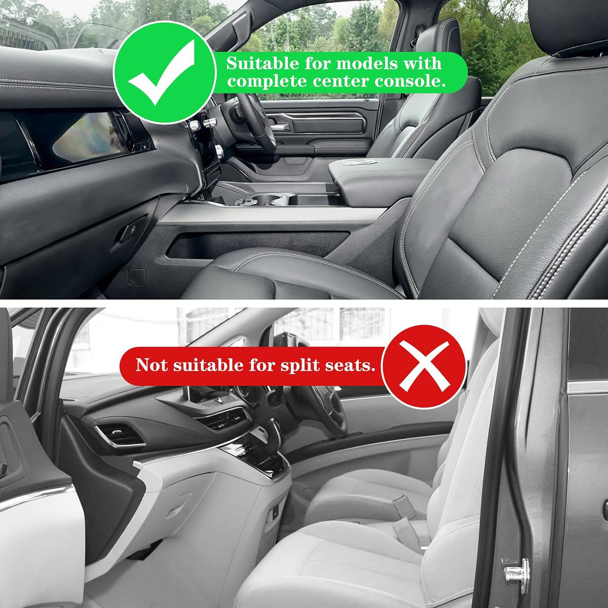 Armrest Center Console Organizer for Toyota Highlander 2020-2024