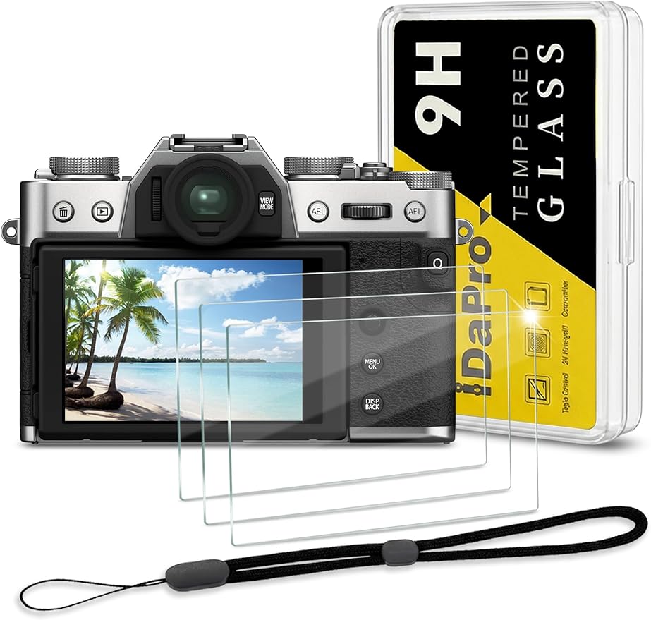 iDaPro Screen Protector for Fujifilm X-T30 II X-T30II Fuji X-T30 Mark II + Hand