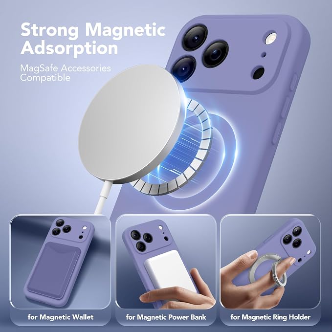 Magnetic for iPhone 17 Pro Case, Compatible