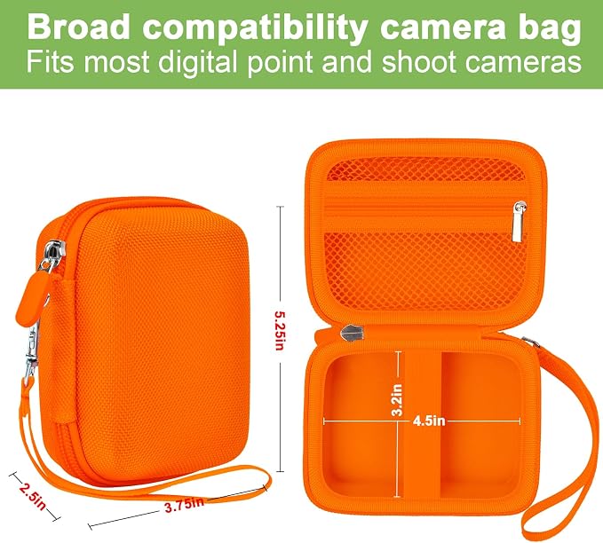 ALKOO Case Compatible with CAMKORY Digital Camera/for VAHOIALD FHD 1080P