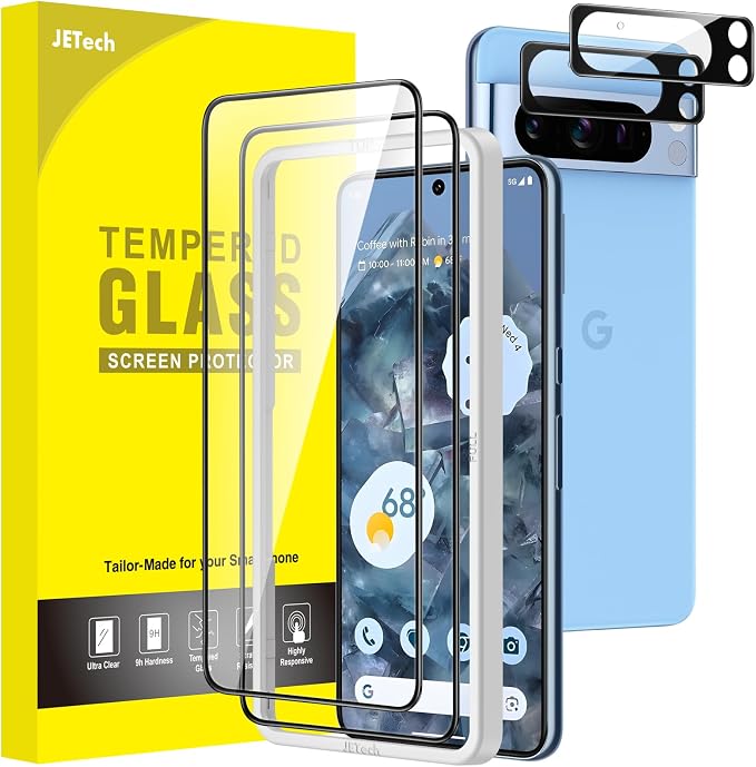 JETech Full Coverage Screen Protector