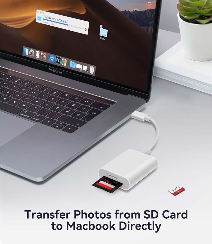 USB C SD Card Reader, WNXSLOAD SD Card Adapter
