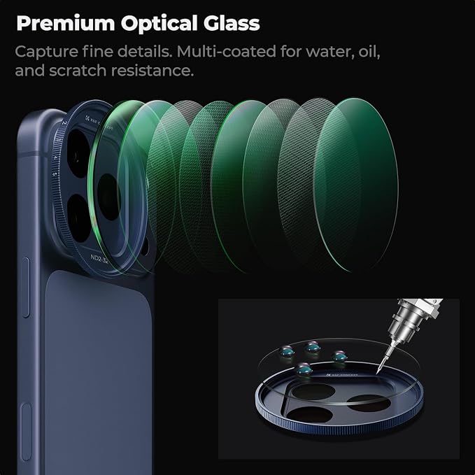 K&F CONCEPT FA301 Snap-On ND2-32 Filter
