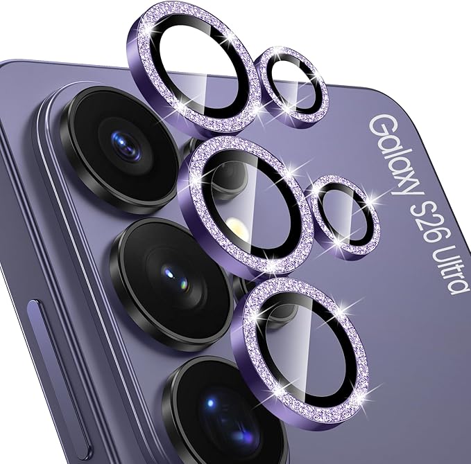 Tensea (3+2PCS Compatible with Samsung Galaxy S26 Ultra Camera Lens Protector
