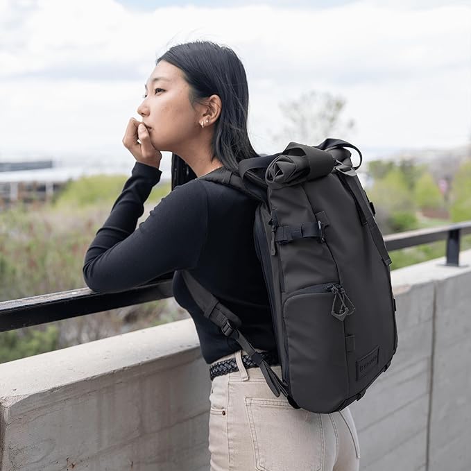 WANDRD PRVKE Rolltop 15L V4 Photography Bundle – Compact Travel Camera Backpack