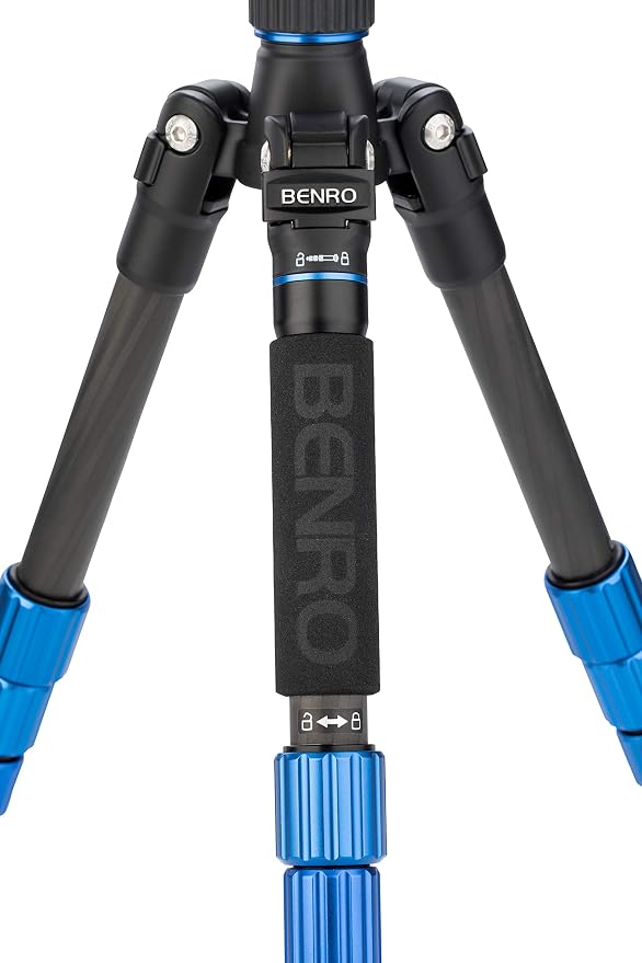 Benro Slim Travel FSL09CN00 Carbon Fiber Tripod Kit – Lightweight 5-Section