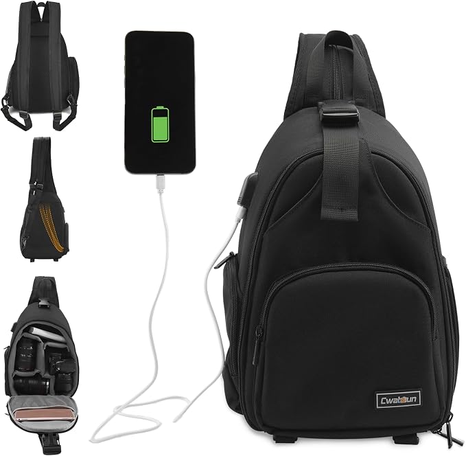 Cwatcun Sling Bag, Crossbody Case