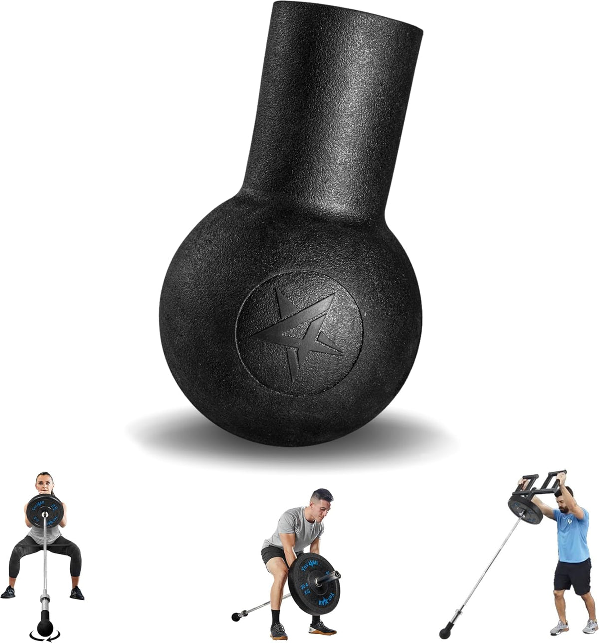 Yes4All Landmine Attachment - Olympic Bar Base for Rows & Presses | Home Gym Equipment, Fits 2" Bars