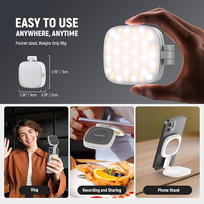 NEEWER BASICS Magnetic Selfie Light Compatible