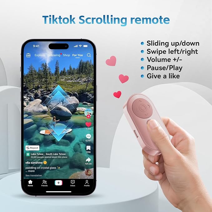 Bluetooth Camera Remote Shutter