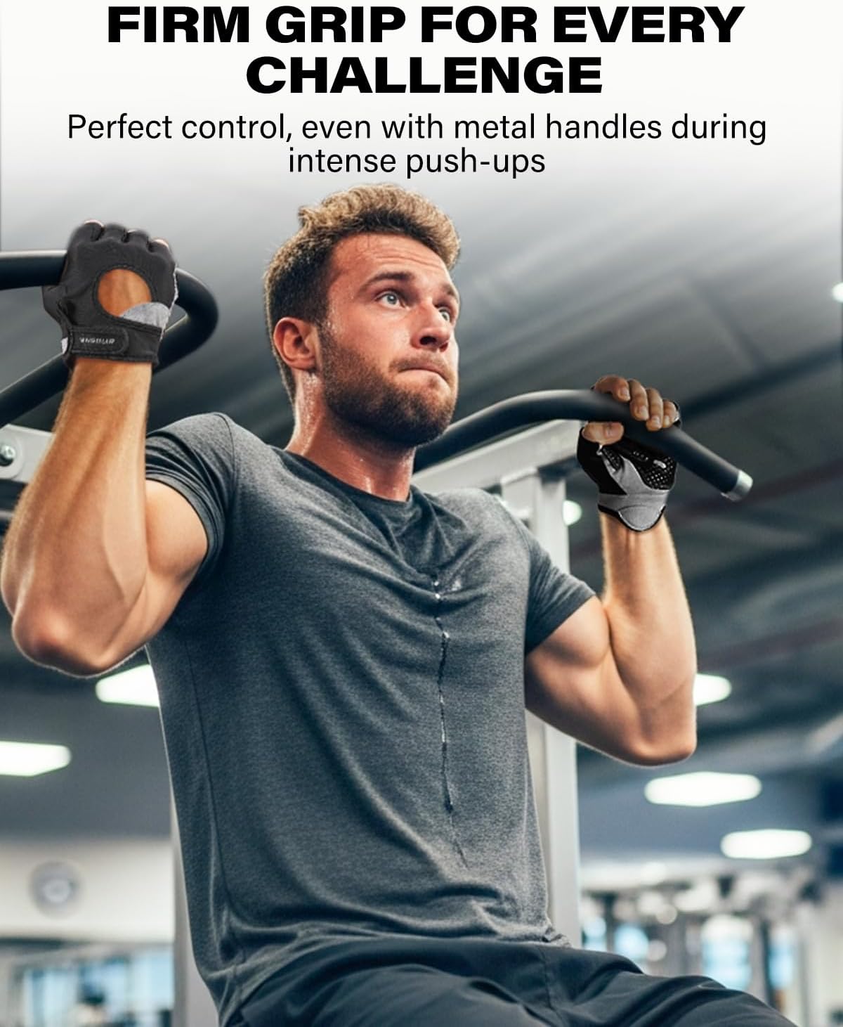 VINSGUIR Workout Gloves - Lightweight Weight Lifting Gloves with Excellent Grip for Fitness & Climbing | Unisex