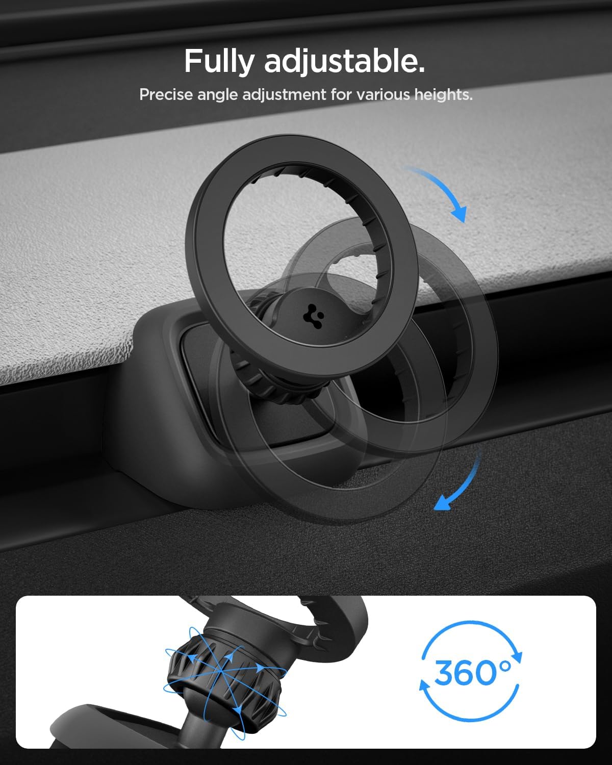 Spigen Tesla Air Vent MagSafe Mount for Model Y Juniper & YL & 3 Highland