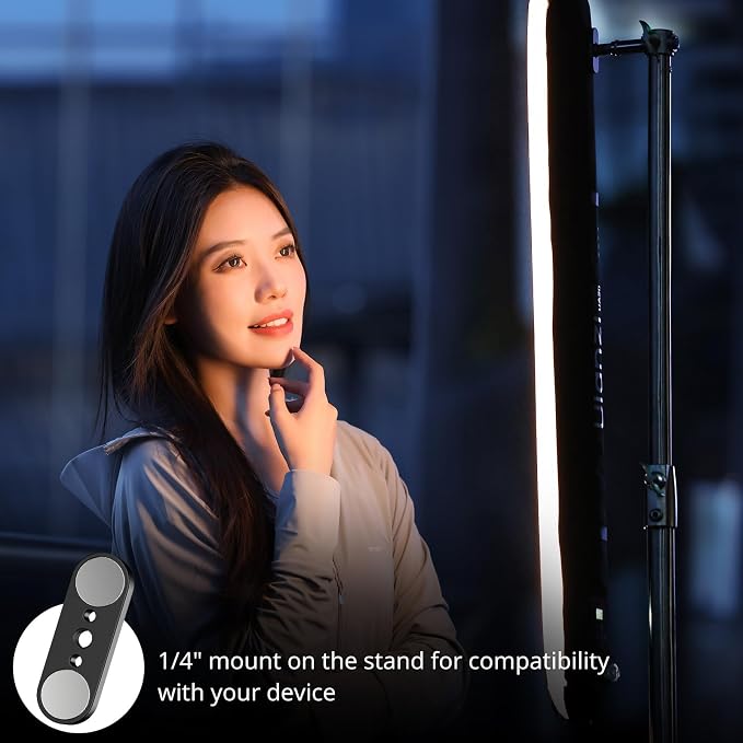 Ulanzi UA20 20W Bi-Color Inflatable Tube Light, Portable Handheld Magnetic